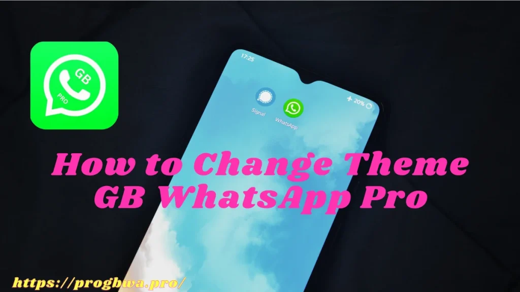 How to Change Theme GB WhatsApp Pro (1)